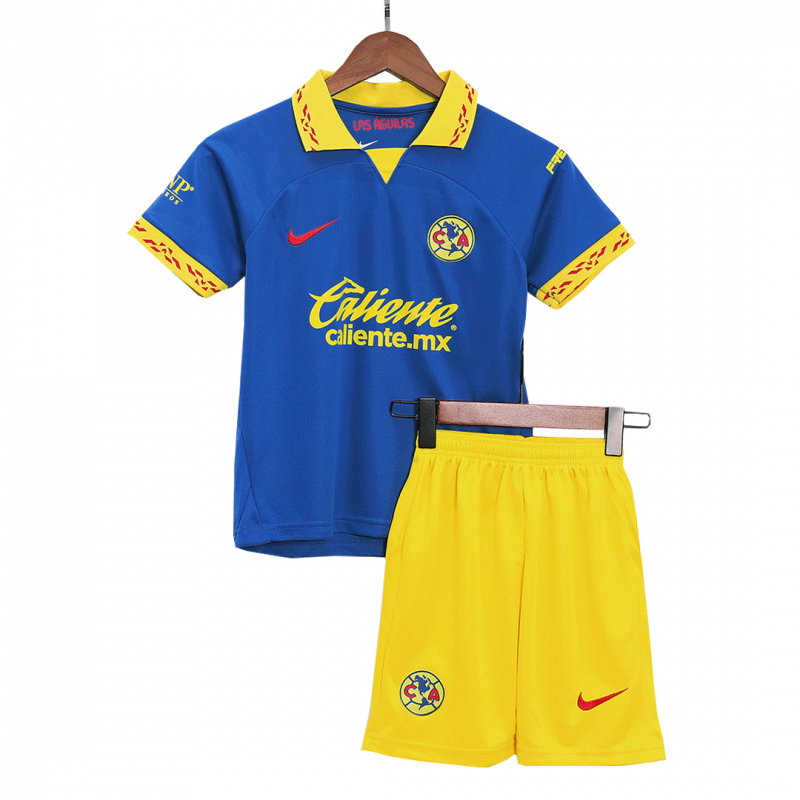 kit enfant Club America 2023/24 extérieur bleu