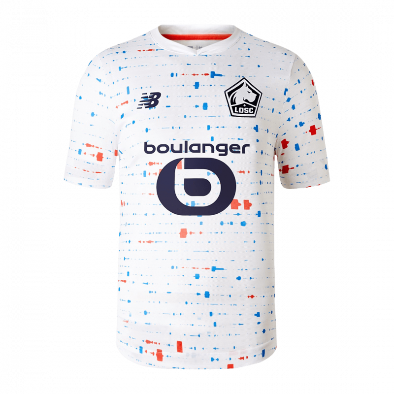 maillot Lille OSC 2023/24 extérieur blanc