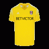 maillot Fulham 2020/21 extérieur jaune