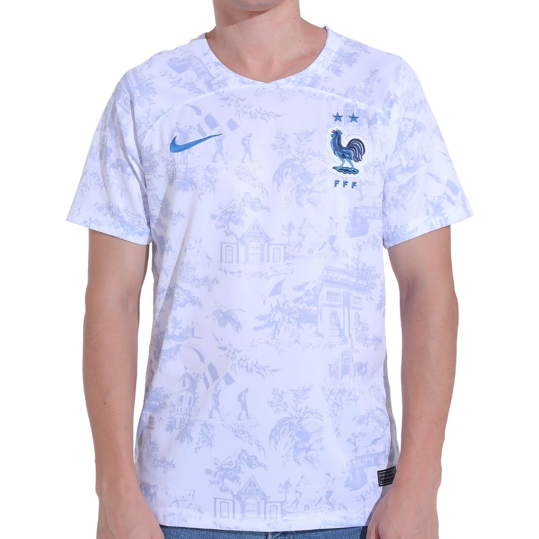 maillot France 2022 extérieur blanc