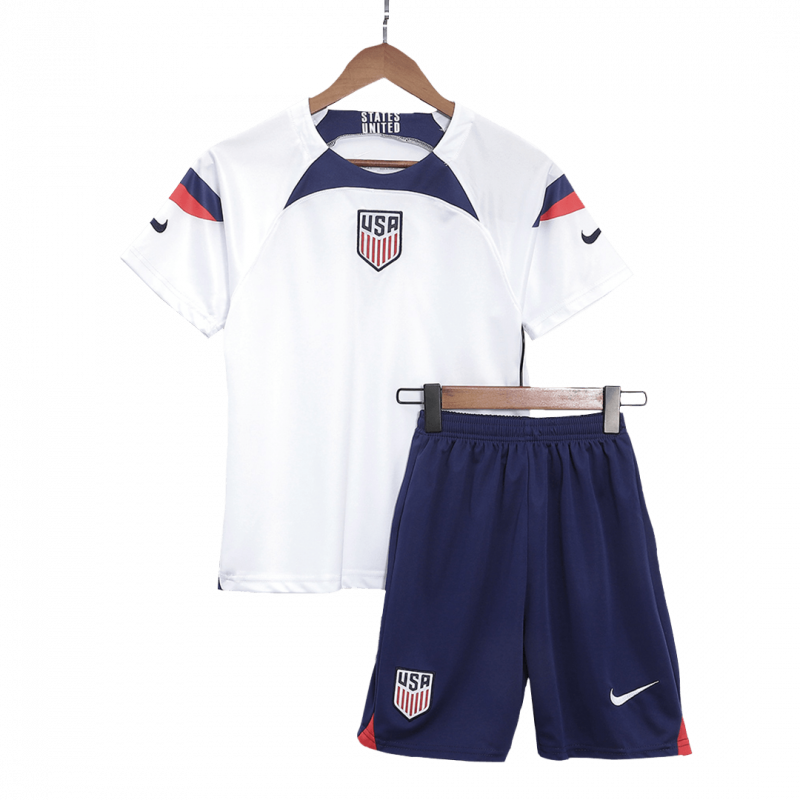 kit enfant USA 2022 domicile blanc