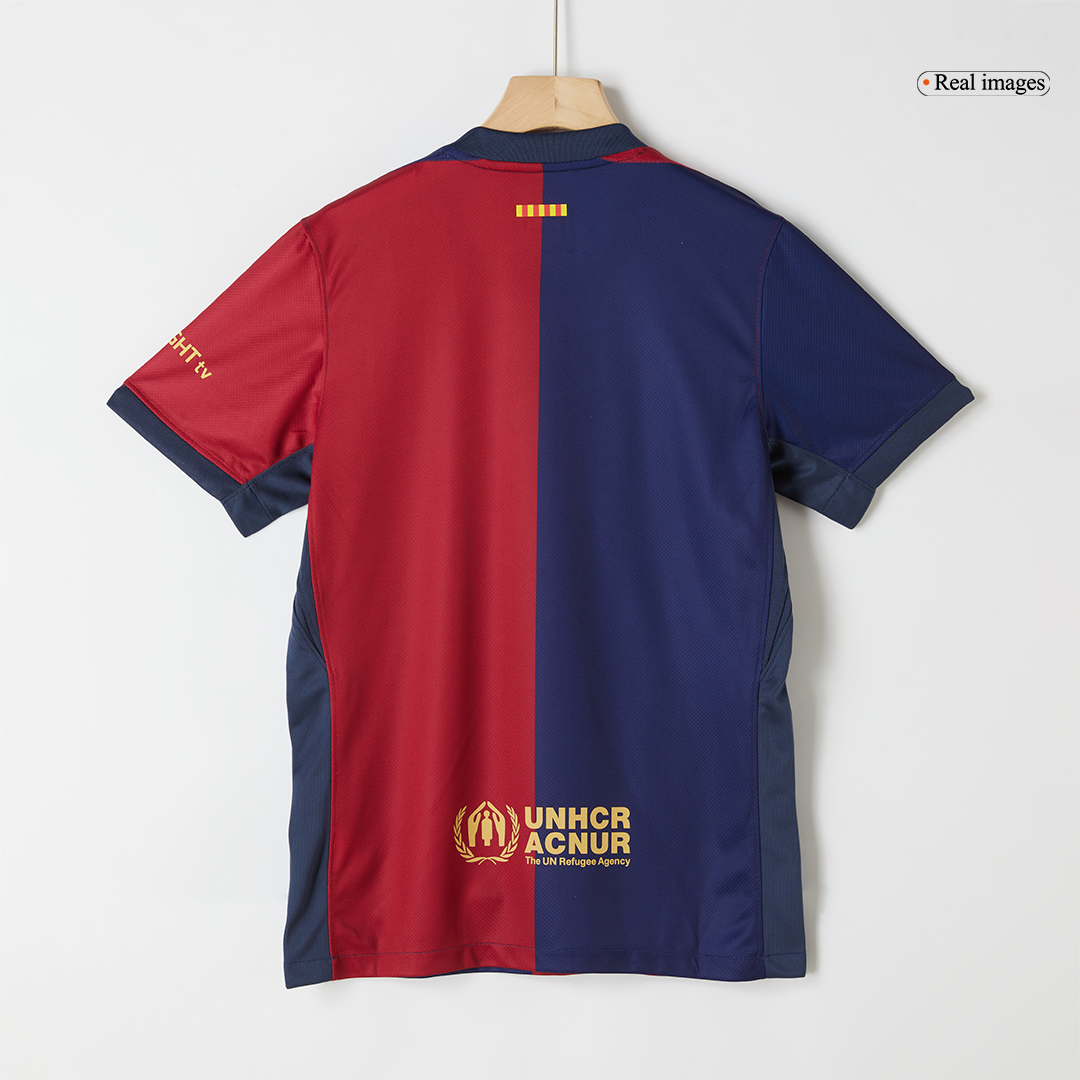 maillot Barcelona 2024/25 domicile bleu Coldplay
