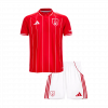 kit enfant Nottingham Forest 2025/26 domicile rouge