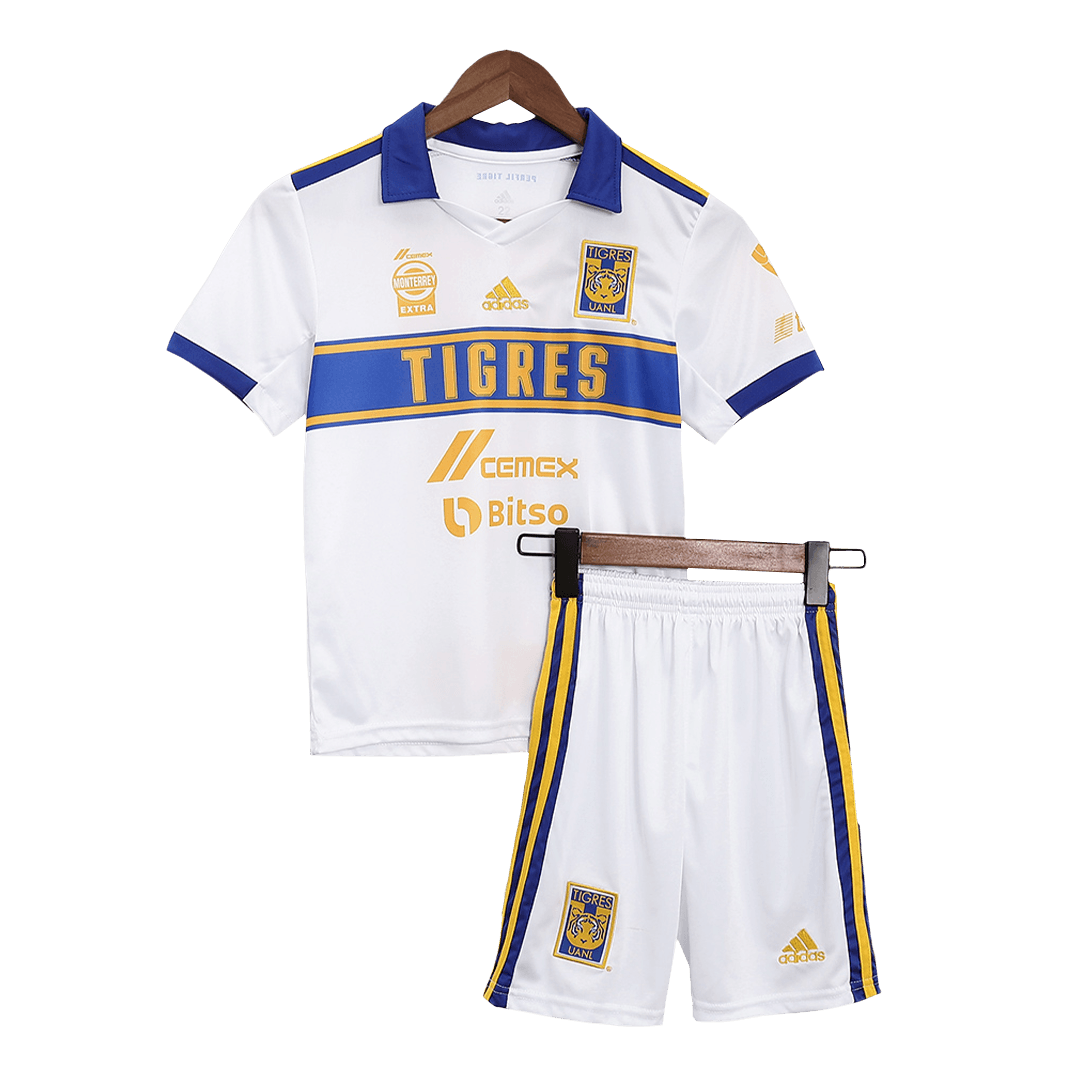 kit enfant Tigres UANL 2022/23 troisième blanc