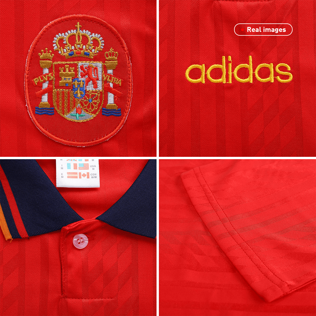 Spain 1994 domicile Retro Jersey