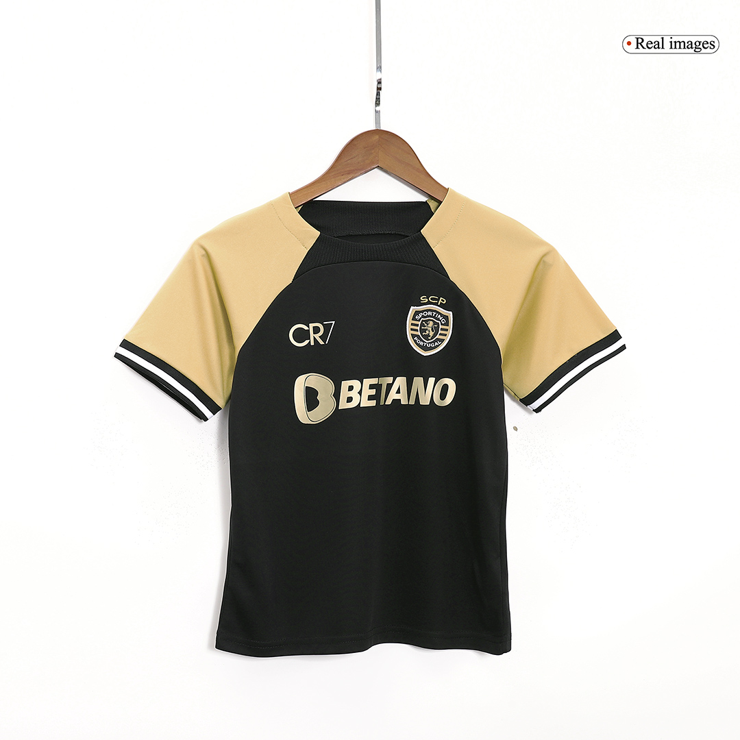 kit enfant Sporting CP 2023/24 troisième noir