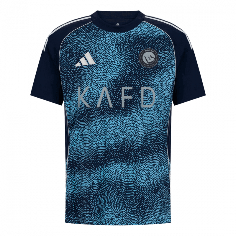 maillot Al Nassr 2025/26 extérieur bleu