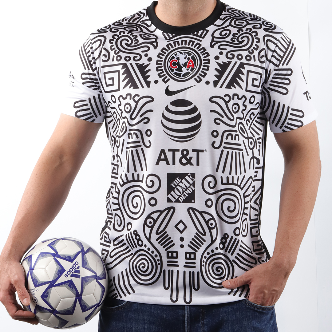 maillot Club America 2021 troisième blanc