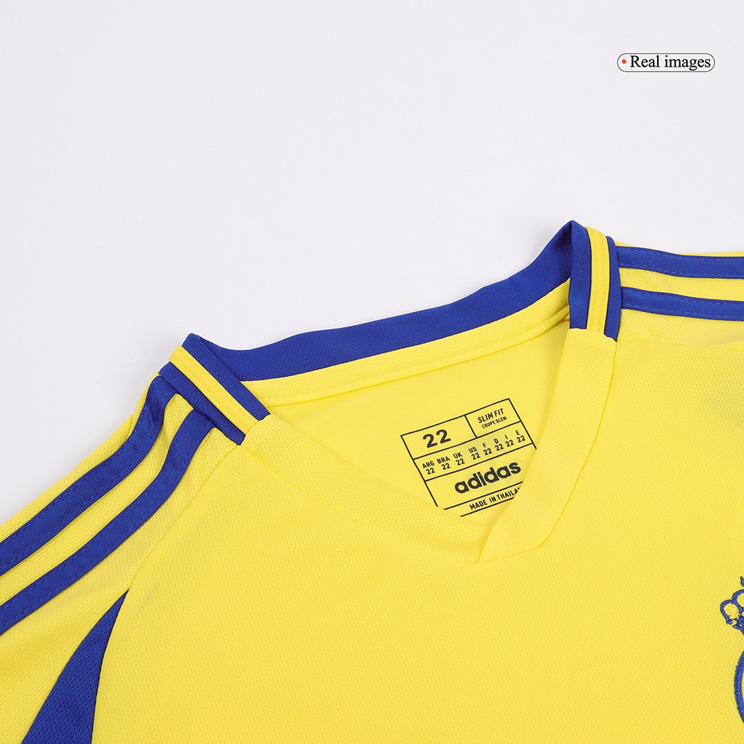 kit enfant Al Nassr 2024/25 domicile jaune