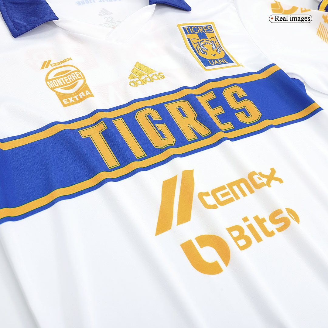 kit enfant Tigres UANL 2022/23 troisième blanc