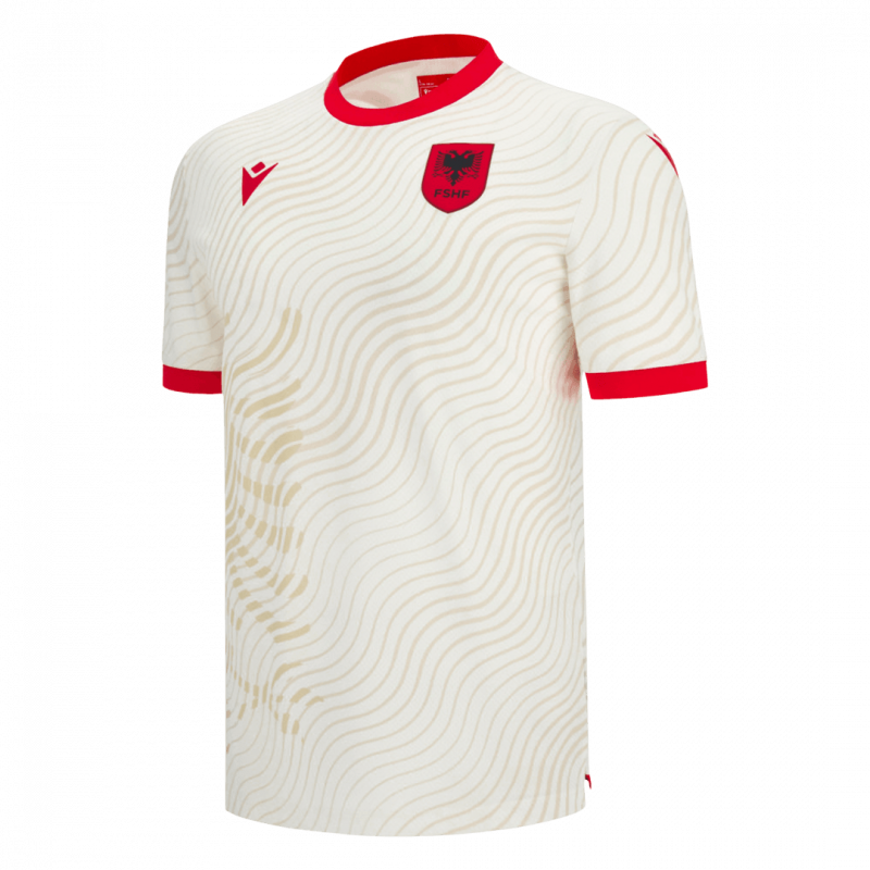 maillot Albania 2026 extérieur blanc