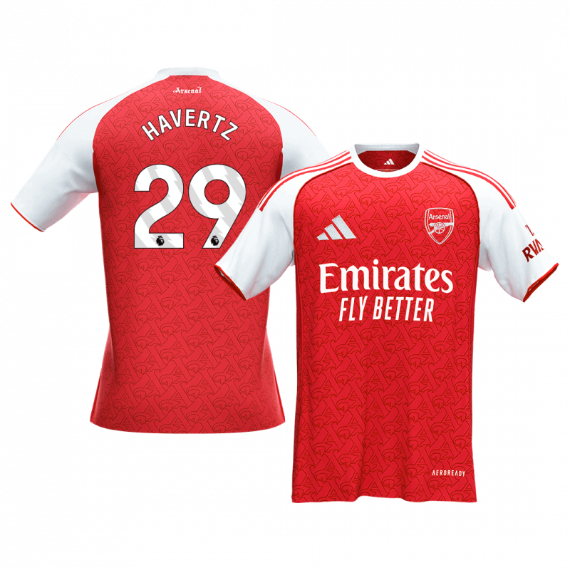maillot HAVERTZ #29 Arsenal 2025/26 domicile rouge Premium