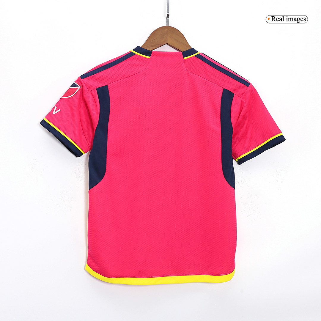 kit enfant St. Louis City SC 2023 domicile rose