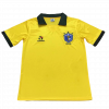 maillot Brazil 1988 domicile jaune Retro