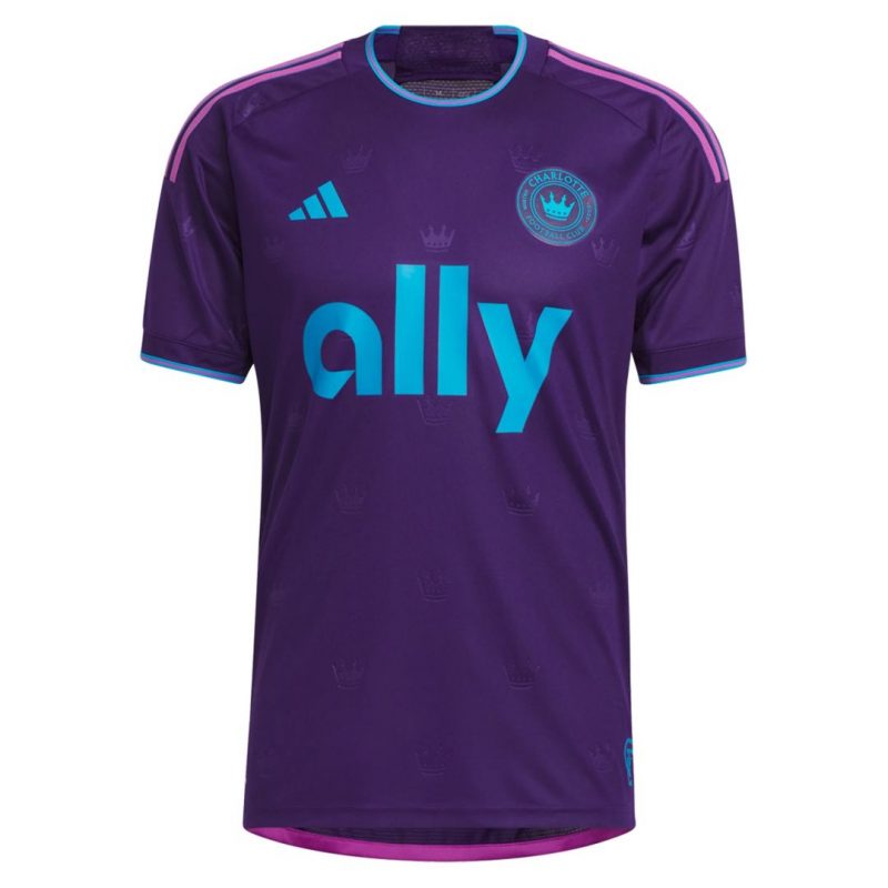 maillot Charlotte FC 2023 extérieur violet Player Version