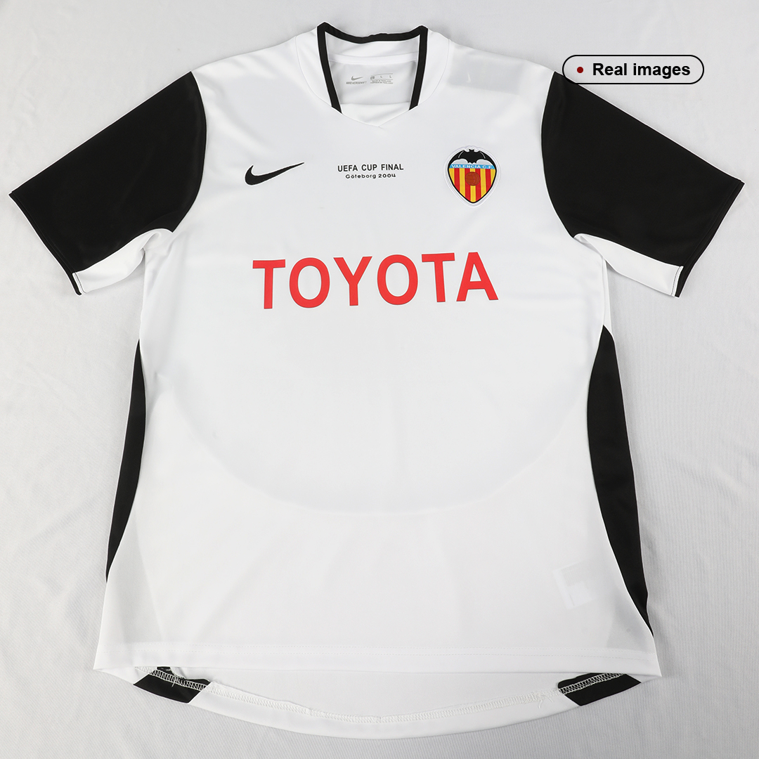 maillot Valencia 2003/04 domicile blanc Retro