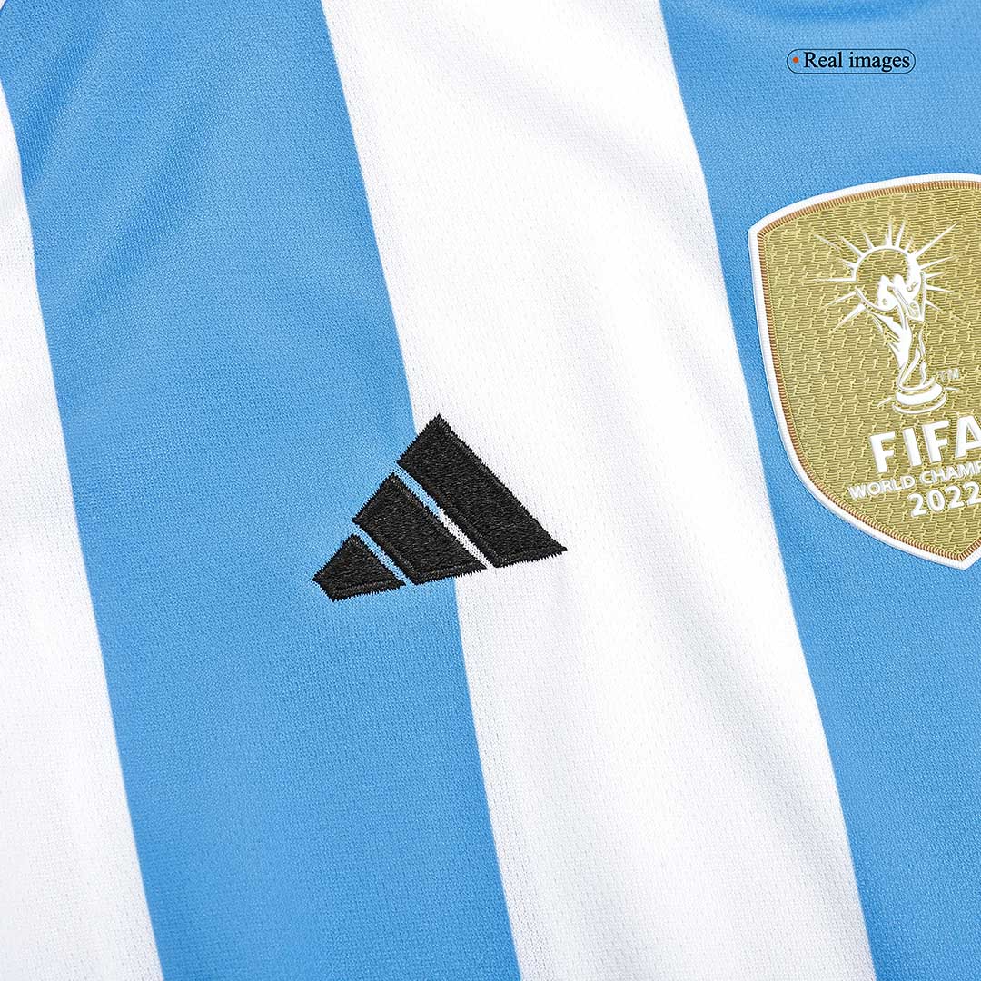 Argentina 2022 domicile White trois étoiles Kids Kit