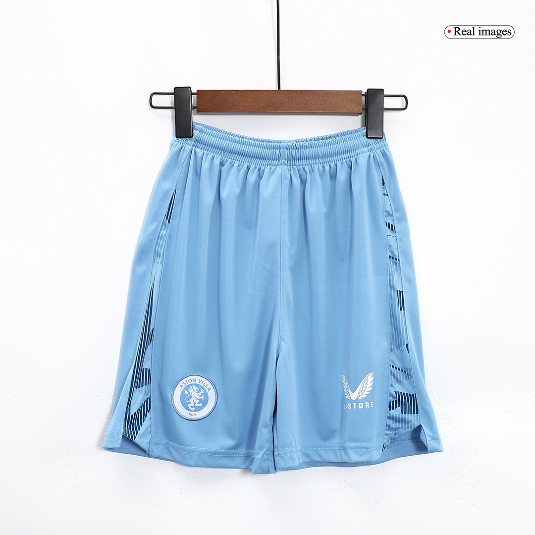 kit enfant Aston Villa 2023/24 troisième bleu