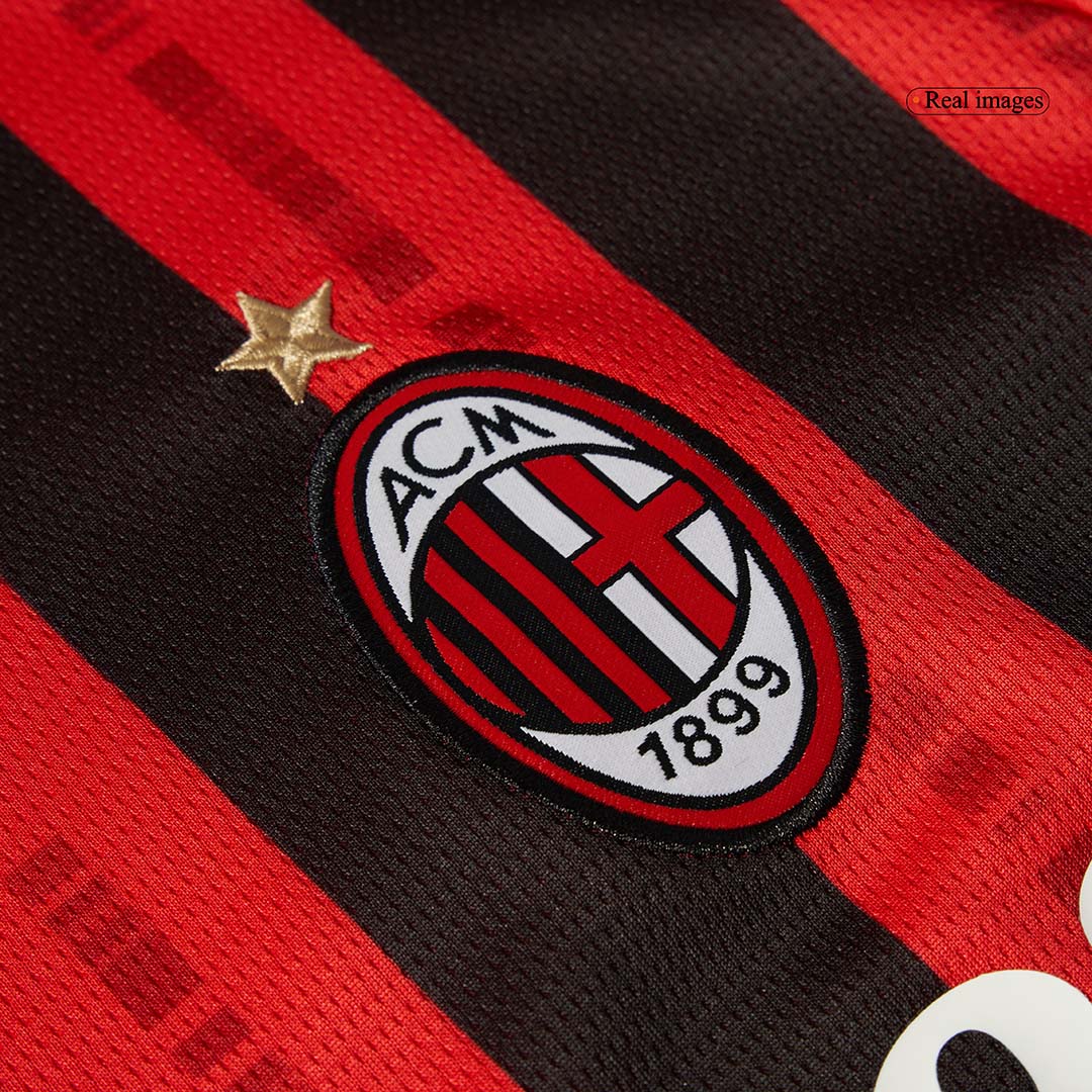 maillot AC Milan 2024/25 domicile noir manches longues