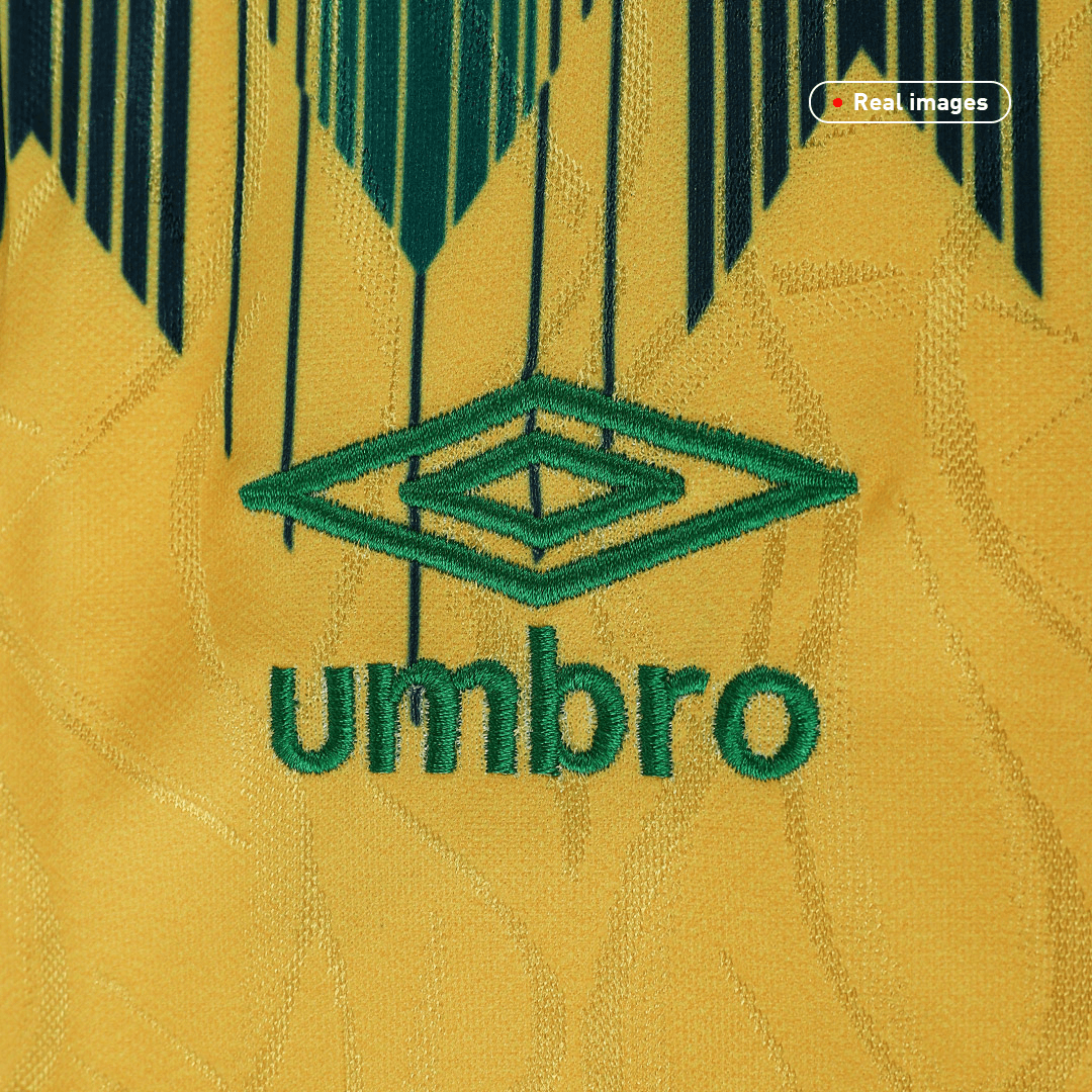 maillot Celtic 1991/92 extérieur jaune Retro