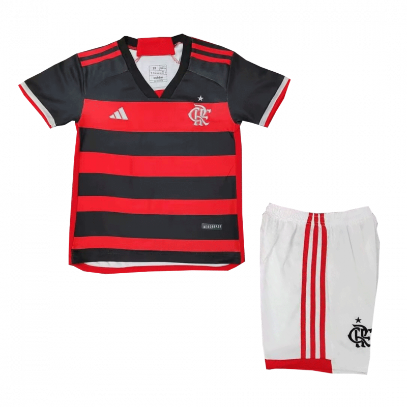 kit enfant CR Flamengo 2024/25 domicile noir