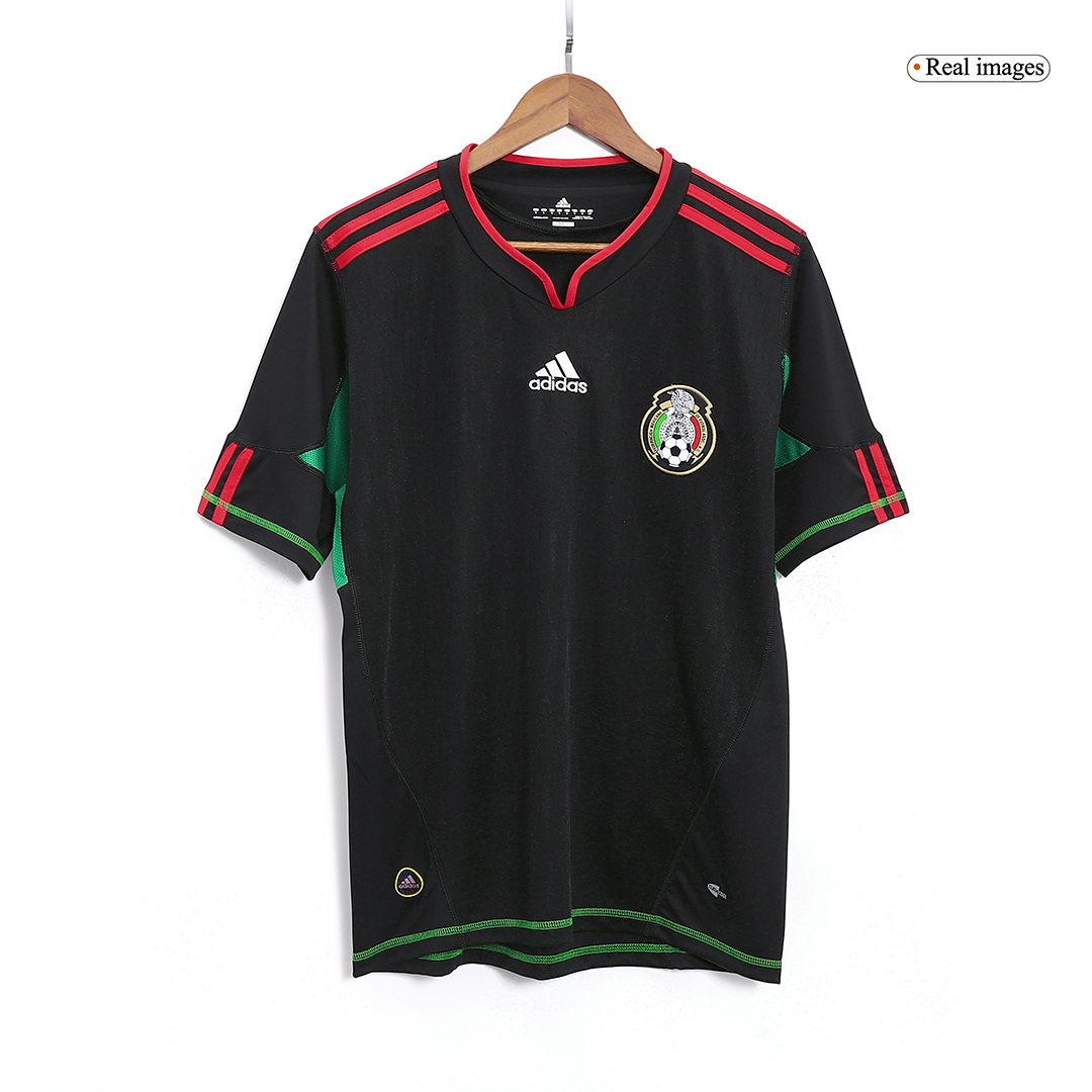 maillot Mexico 2010 extérieur noir Retro