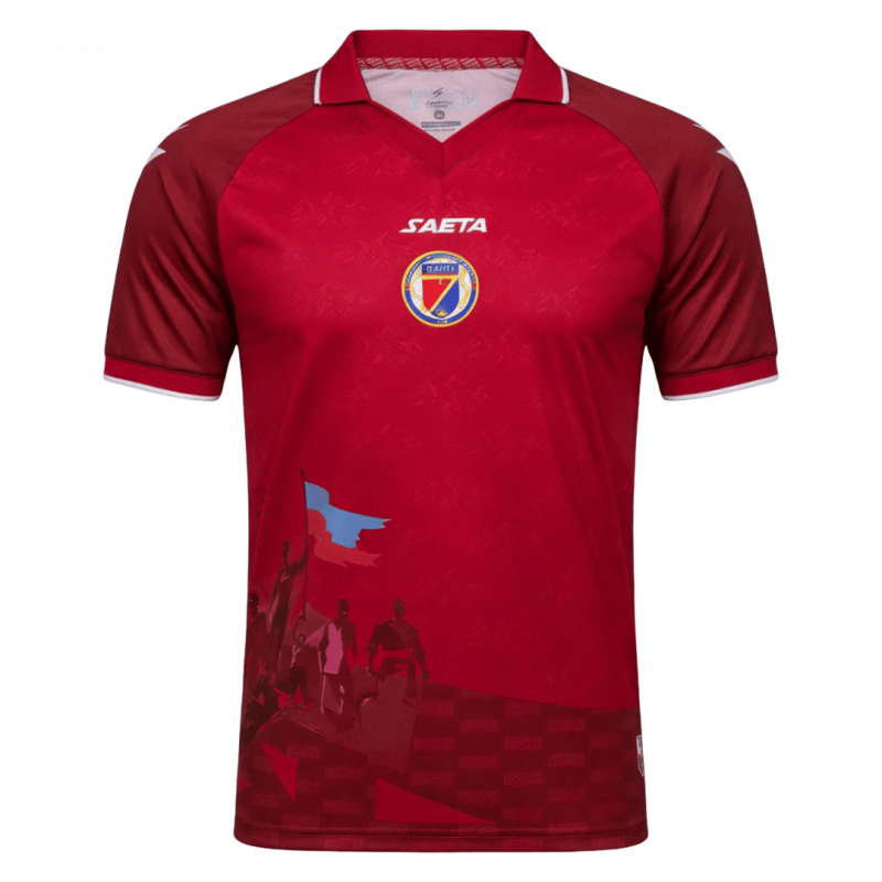 maillot Haiti 2026 troisième rouge