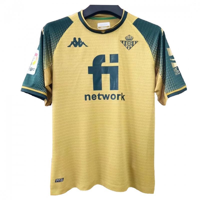 maillot Real Betis 2021/22 troisième jaune