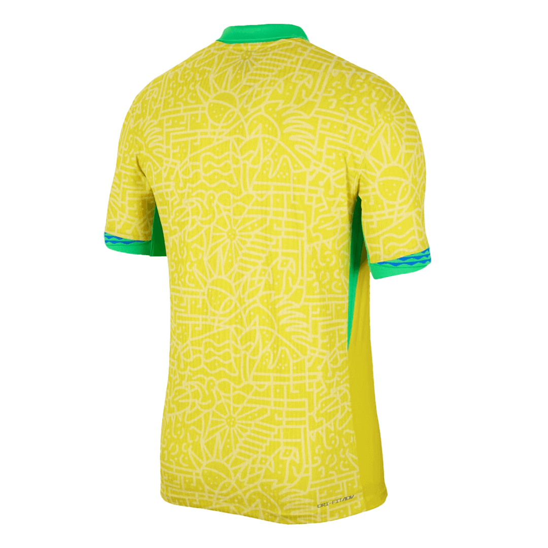 maillot Brazil 2024 domicile jaune Player Version