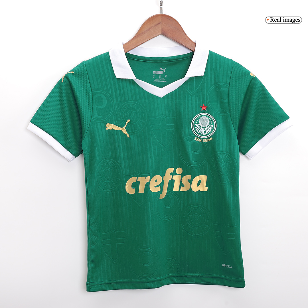 kit enfant SE Palmeiras 2024/25 domicile vert