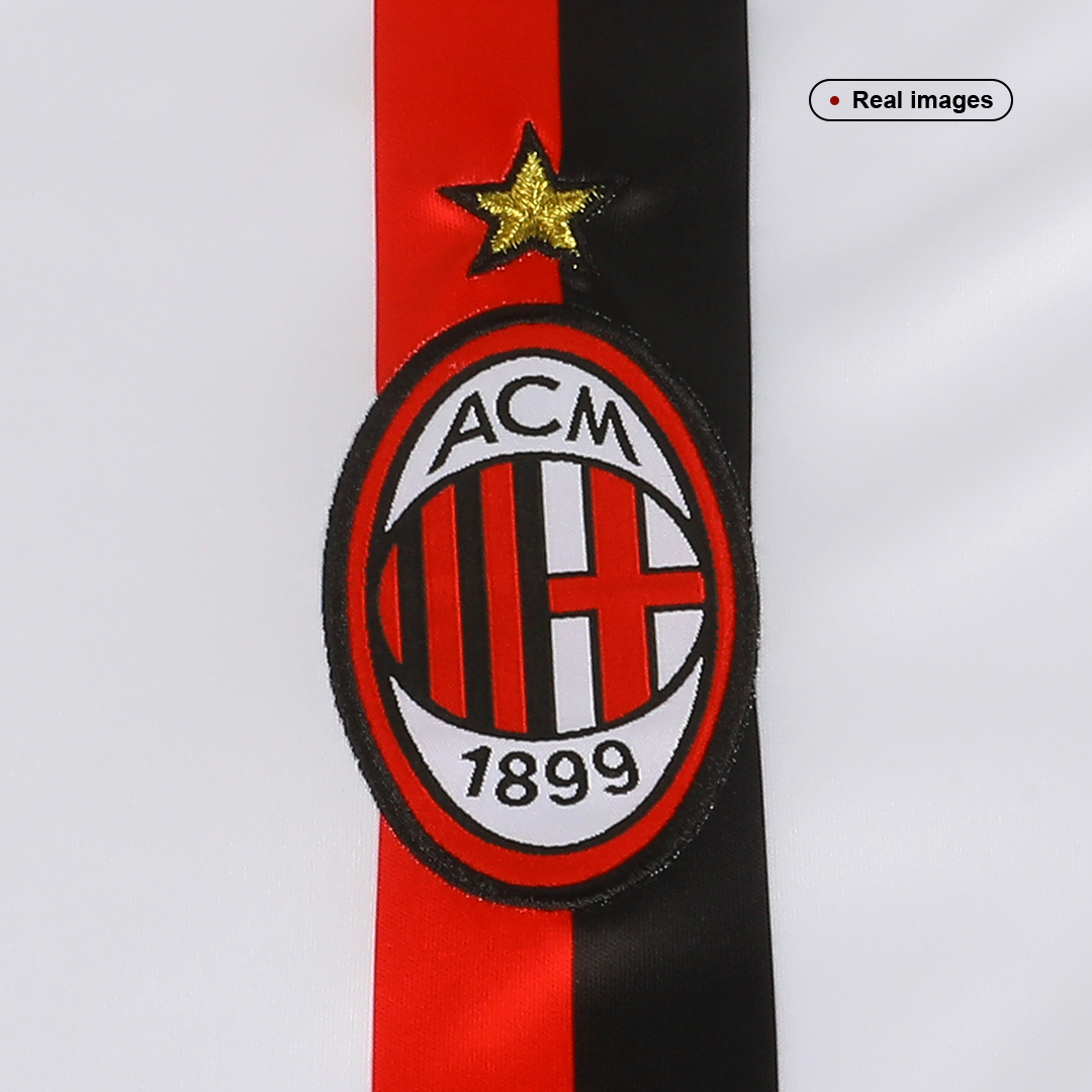 maillot AC Milan 2011/12 extérieur blanc Retro