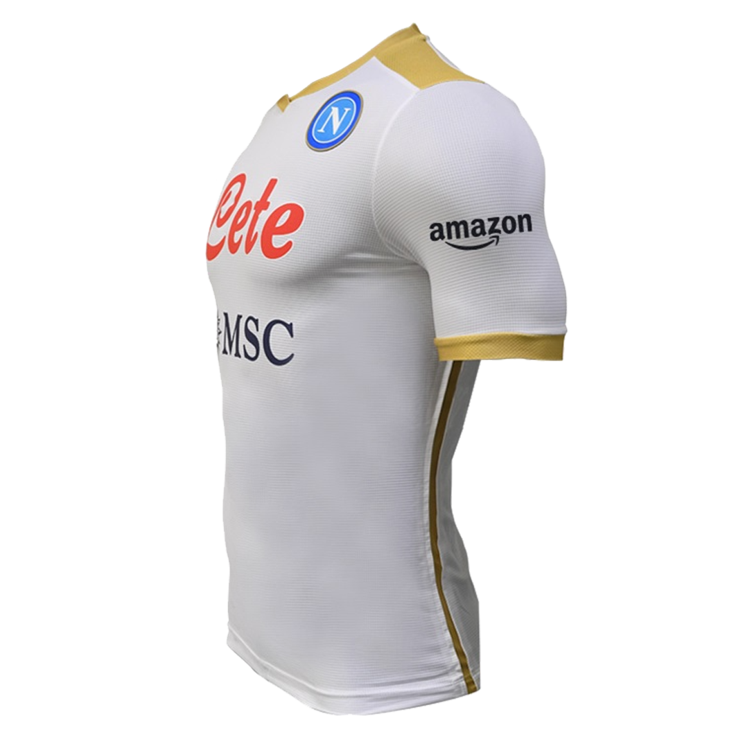 maillot Napoli 2021/22 extérieur blanc