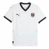 maillot Austria 2024 extérieur blanc