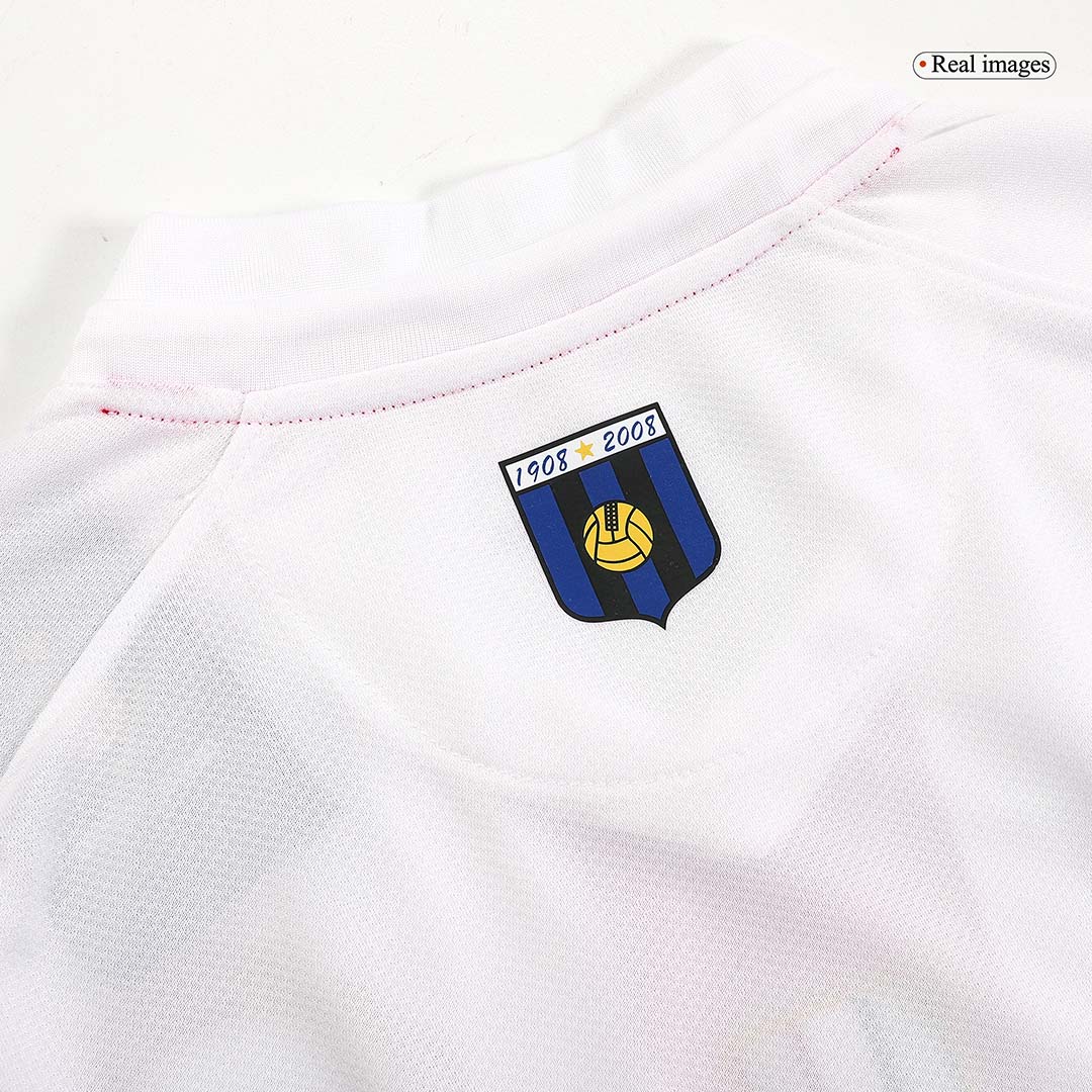 maillot Inter Milan 2007/08 extérieur blanc Retro