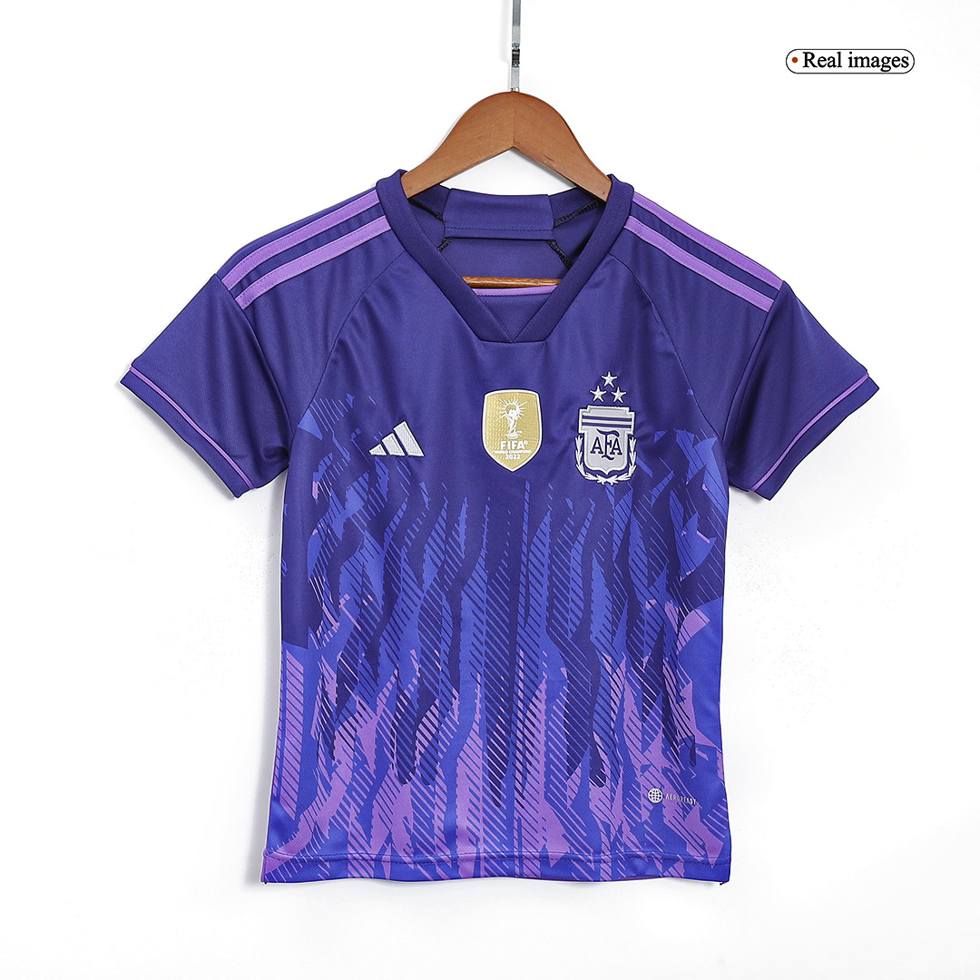 Argentina 2022 extérieur Purple trois étoiles Kids Kit