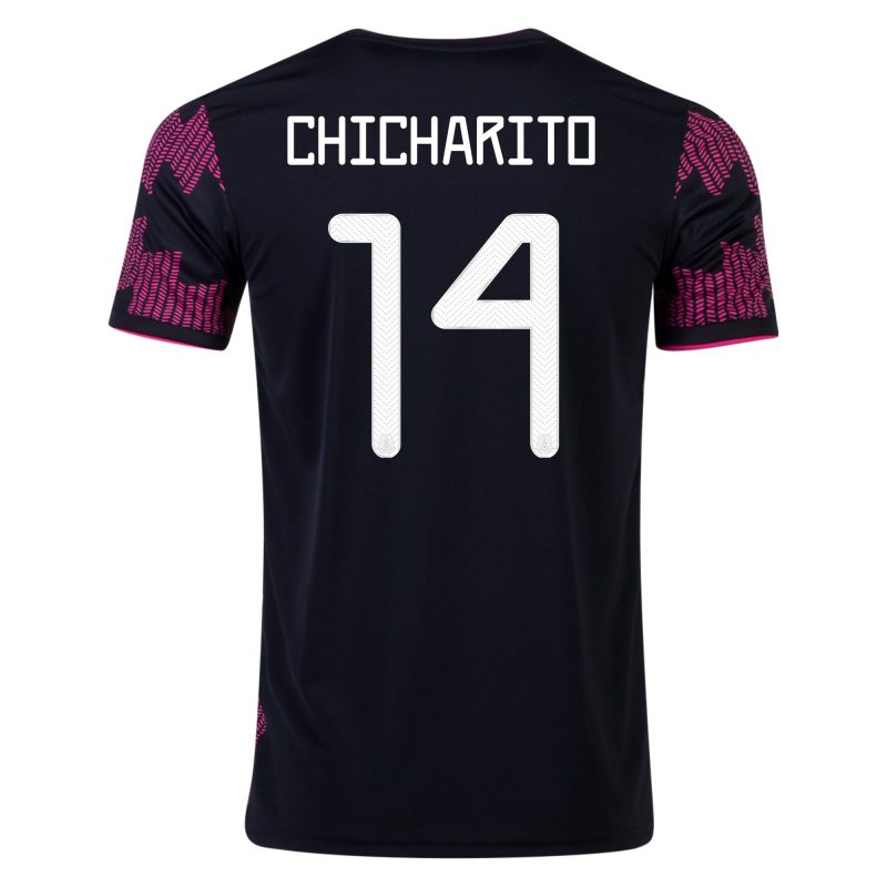 maillot CHICHARITO #14 Mexico 2021 domicile noir