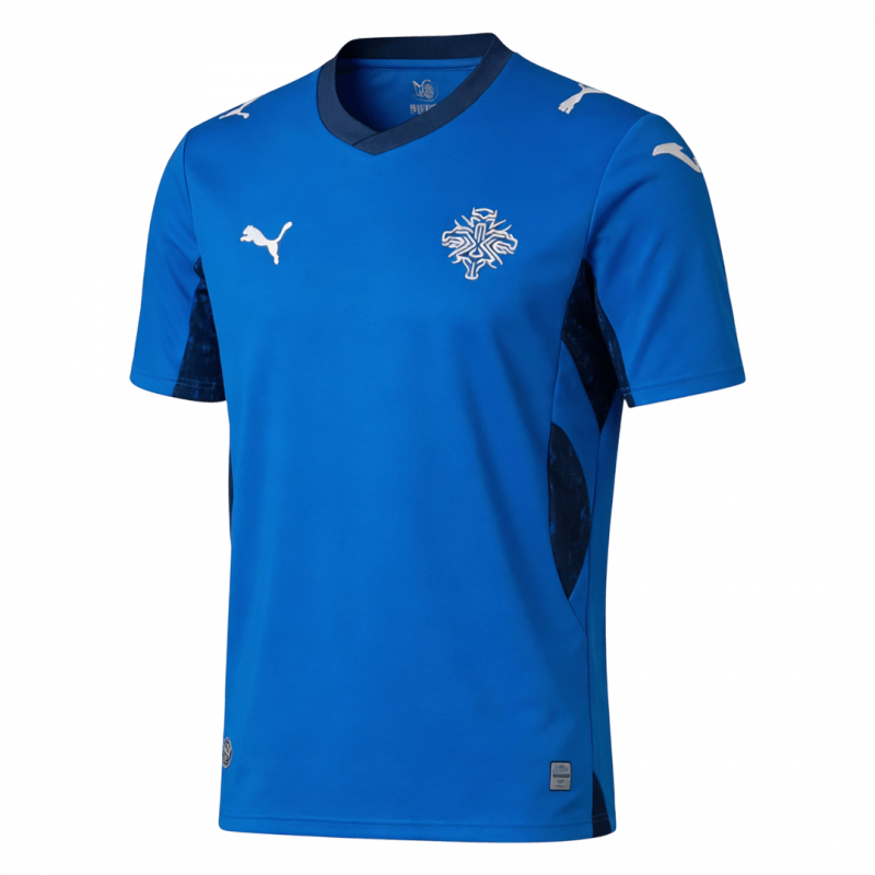 maillot Iceland 2026 domicile bleu