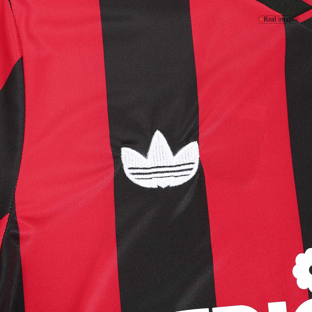 maillot AC Milan 1990/91 domicile noir Retro