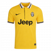 maillot Juventus 2013/14 extérieur jaune Retro