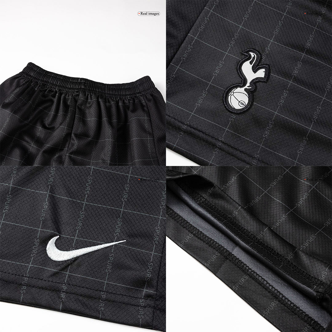 kit enfant Tottenham Hotspur 2025/26 extérieur noir