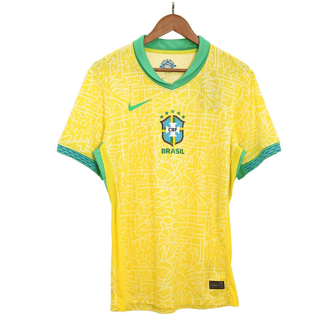 maillot Brazil 2024 domicile jaune Player Version