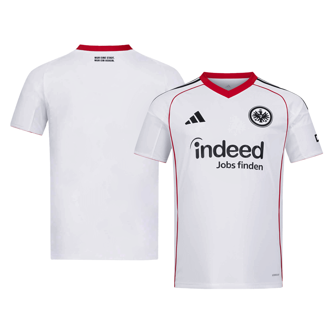 maillot Eintracht Frankfurt 2025/26 extérieur blanc