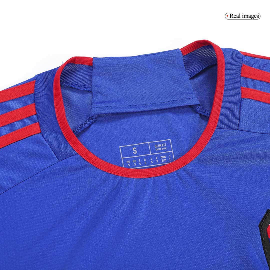maillot Olympique Lyonnais 2023/24 extérieur bleu