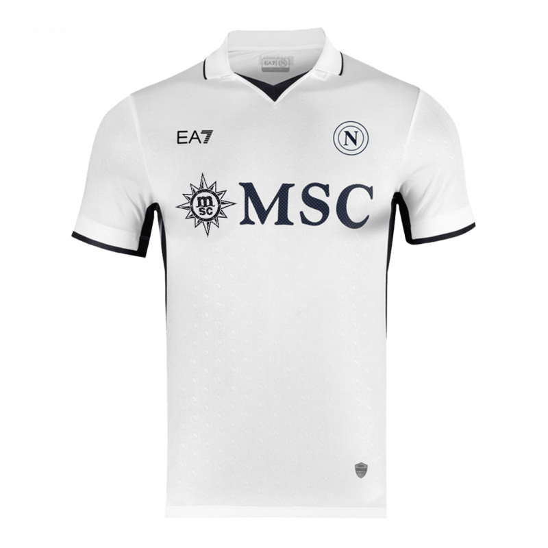 maillot Napoli 2024/25 extérieur blanc version joueur