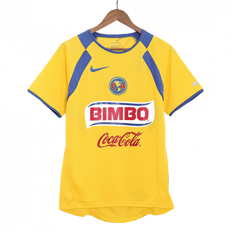 maillot Club America 2005/06 domicile jaune Retro