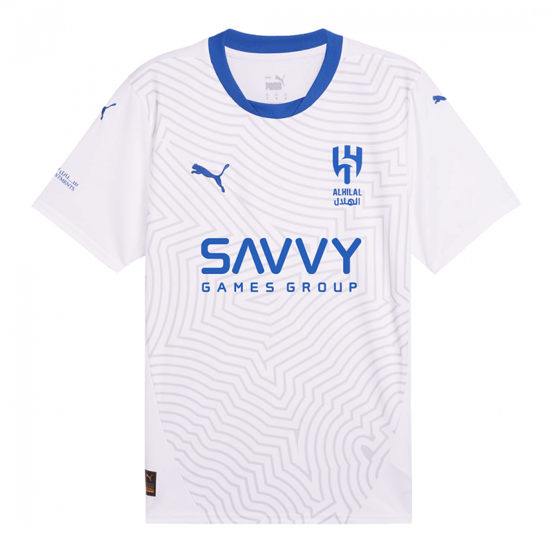 maillot Al Hilal SFC 2024/25 extérieur blanc