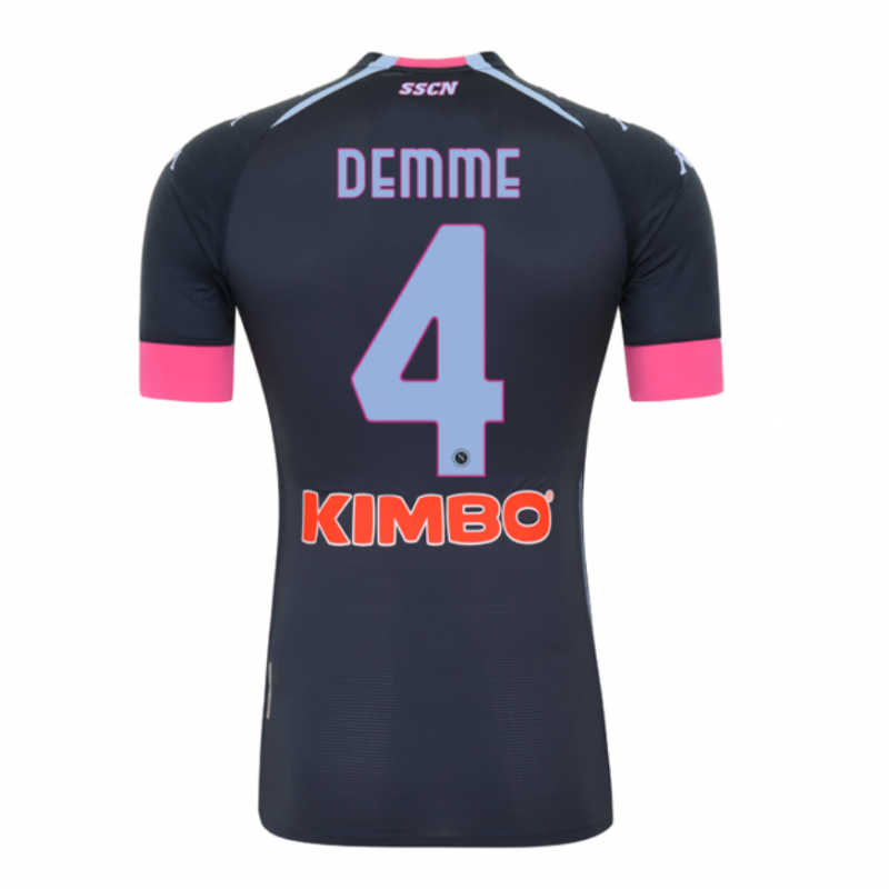maillot DEMME #4 Napoli 2020/21 troisième noir