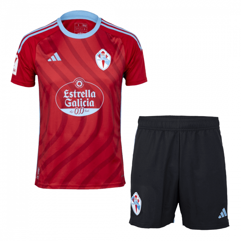 kit enfant Celta Vigo 2023/24 extérieur rouge