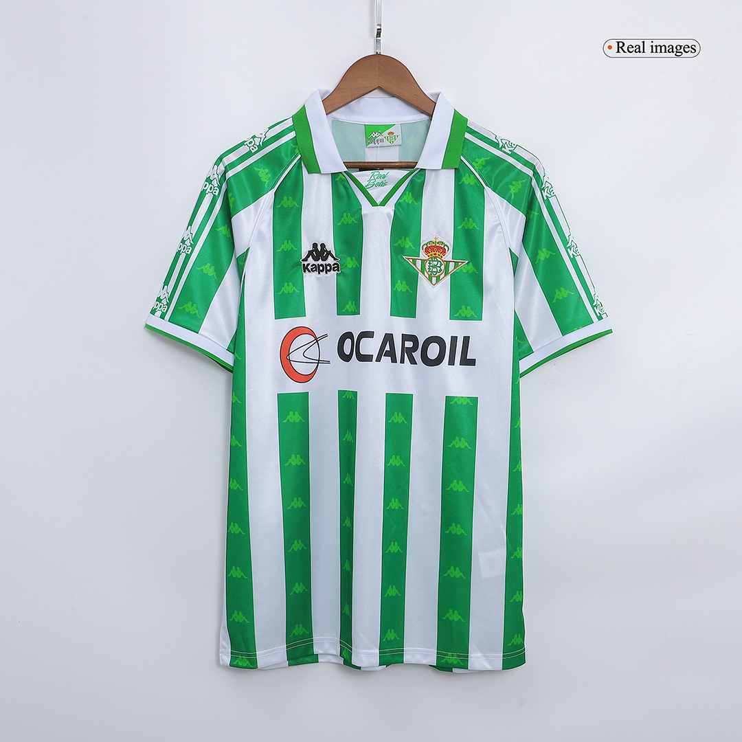 maillot Real Betis 1995/96 domicile blanc Retro