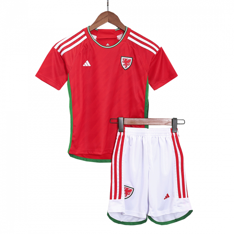 kit enfant Wales 2023/24 domicile rouge